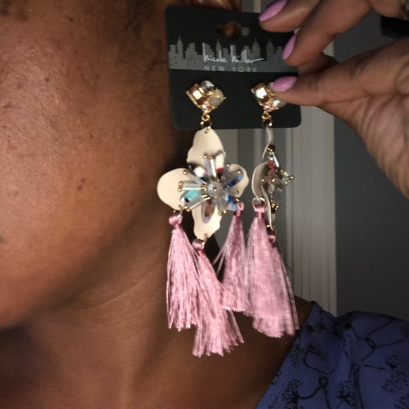 CHANDELIER TASSLE EARRINGS by NICOLE MILLER - Picture 5 of 5
